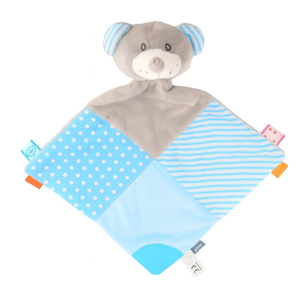 Usínáček Medvídek Baby Mix modrý